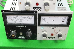 Thumbnail image of Job lot of 3 x Edwards Vacuum Gauge, 1 x Pirani 11, 1 x Penning 8, 1 x Monitorr 