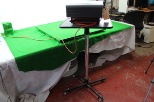 Thumbnail image of 3M Overhead Projector with Stand attached