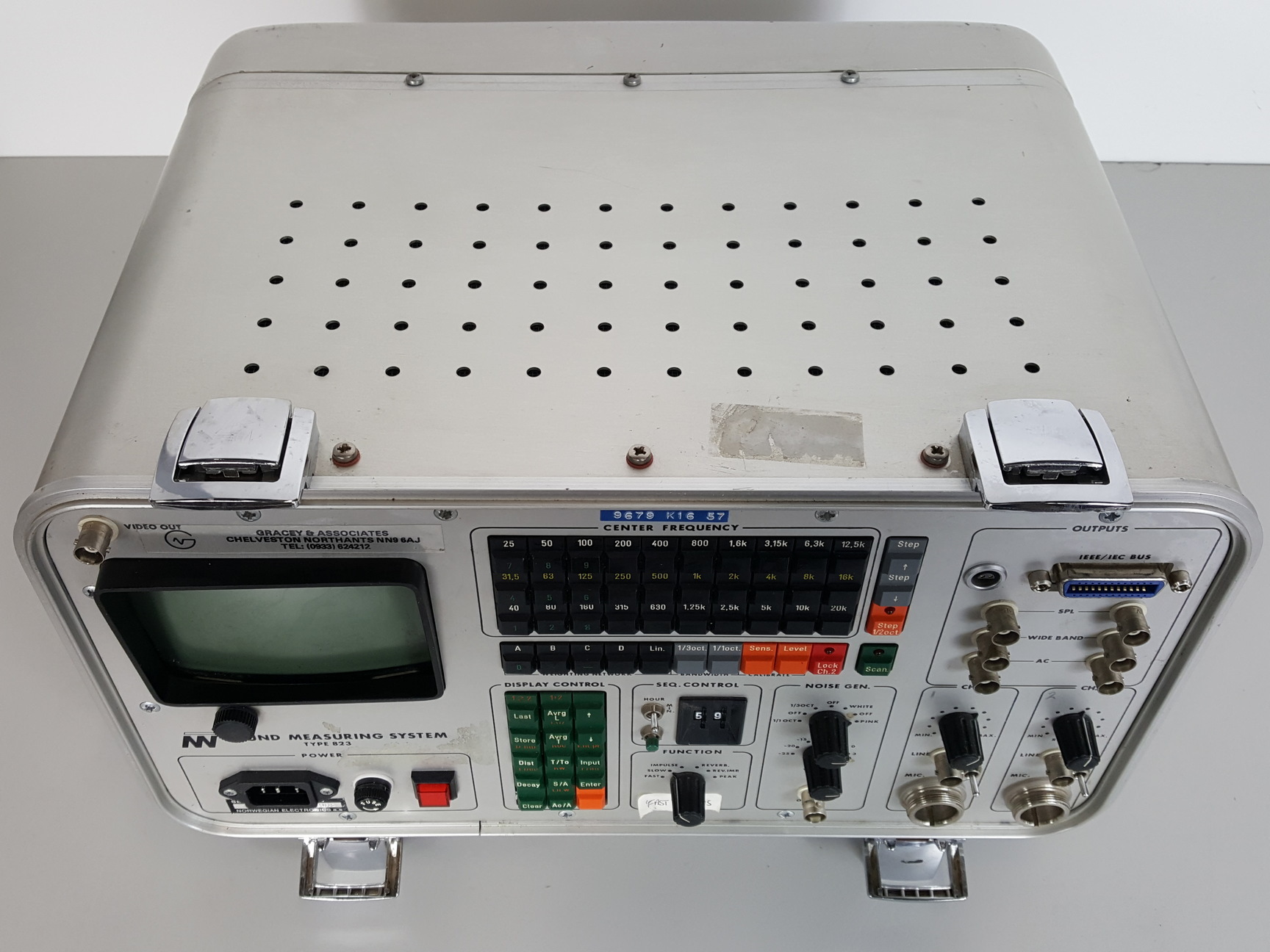 Image of NW Dual Channel Sound Measuring System Type 823 Spares or Repairs Lab