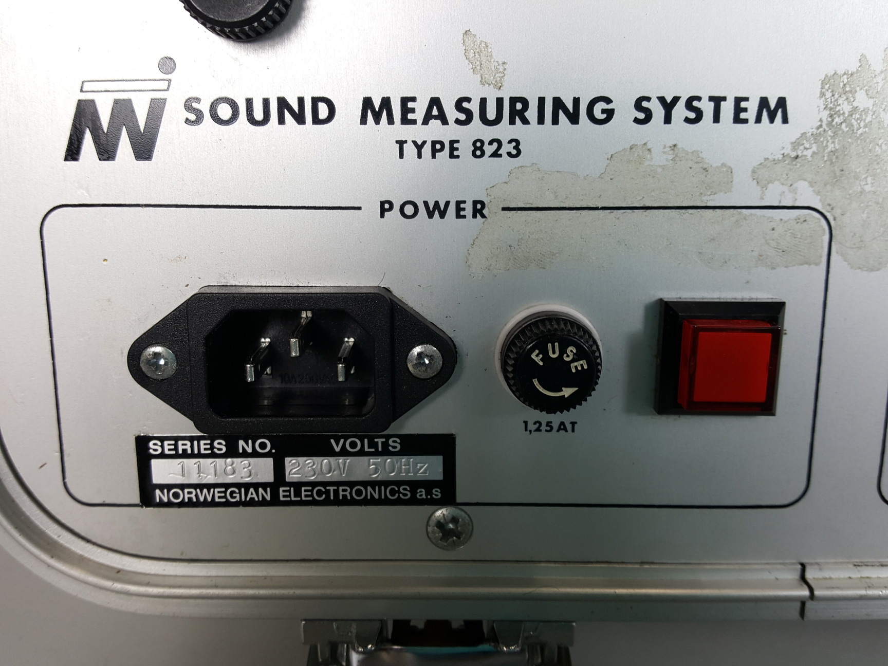 Image of NW Dual Channel Sound Measuring System Type 823 Spares or Repairs Lab