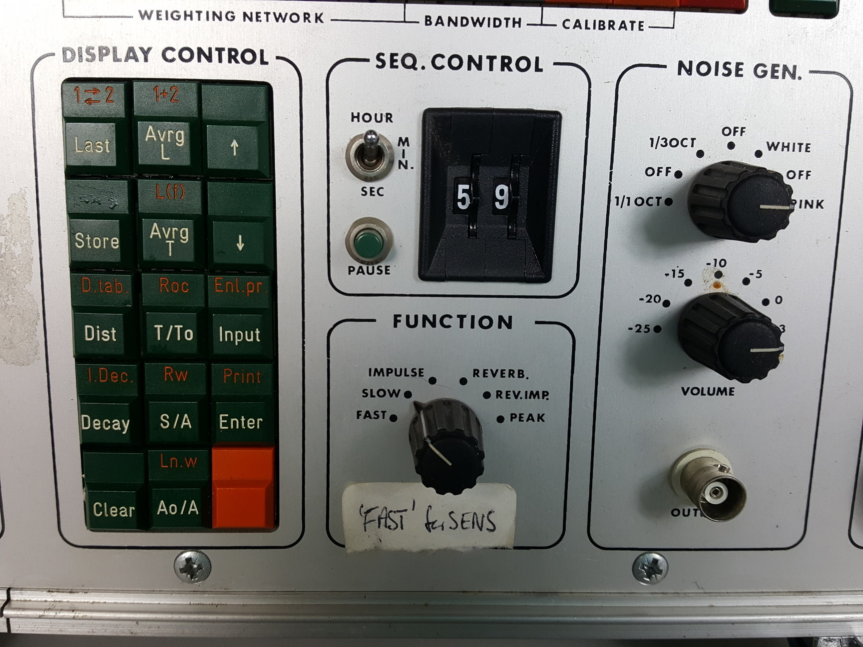 Image of NW Dual Channel Sound Measuring System Type 823 Spares or Repairs Lab