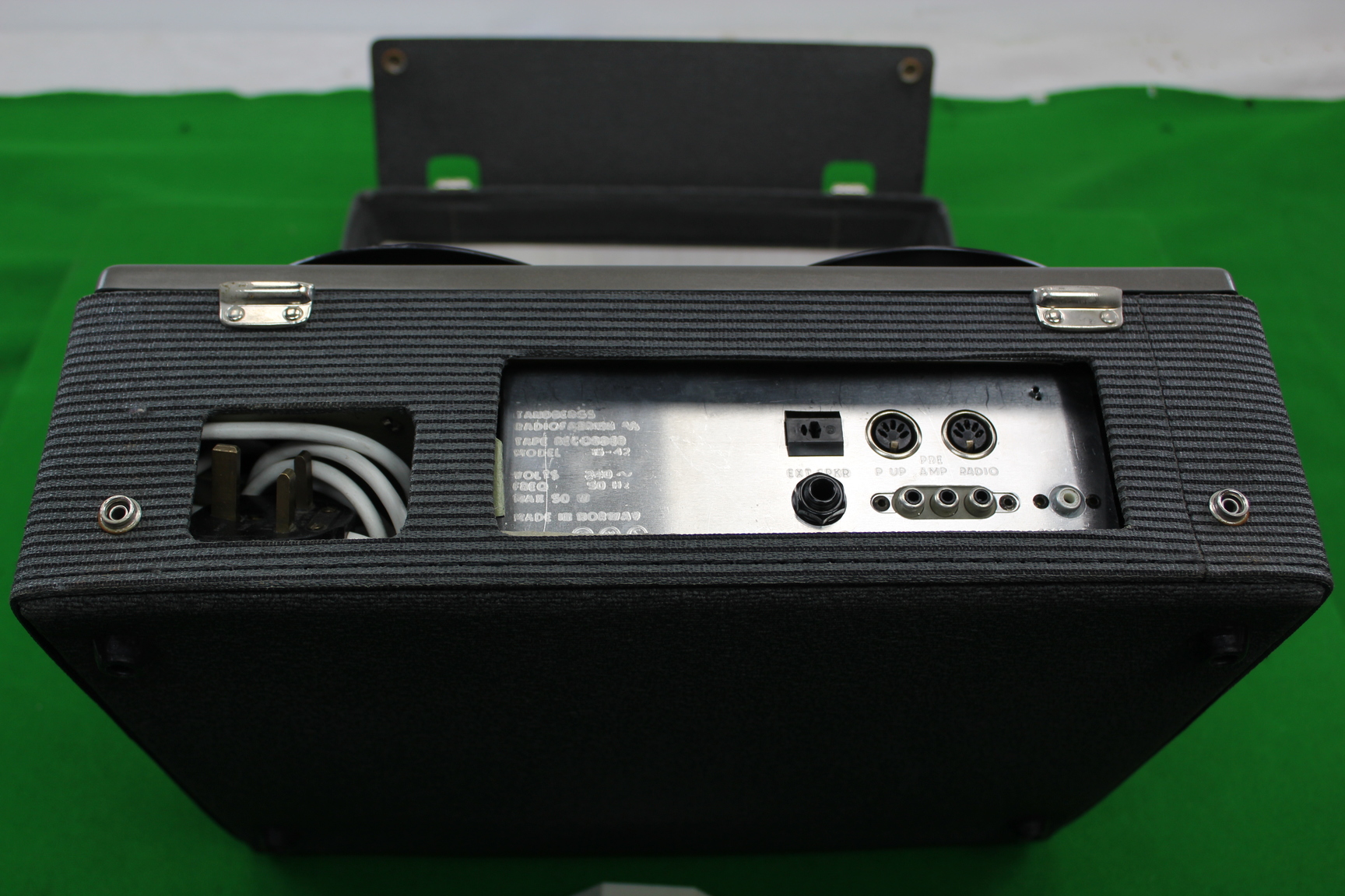 Image of Vintage Tandberg Four Track Series 15 Reel to Reel Tape Recorder Fantastic Cond.
