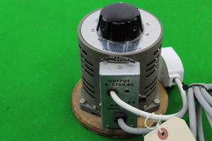 Thumbnail image of Griffin & George Variac Variable Transformer 0-270V 3A   