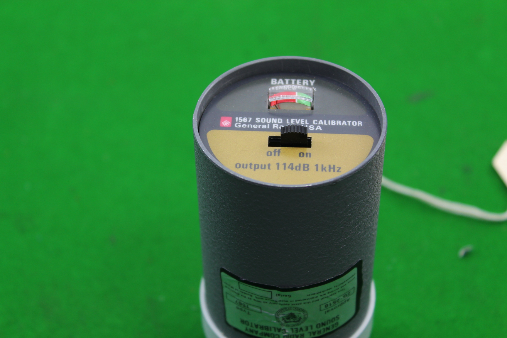 Image of General Radio Company Sound Level Calibrator Type 1567