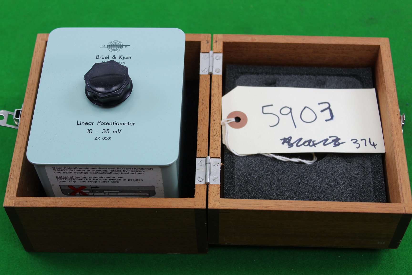 Image of Bruel & Kjaer Linear Potentionmeter 10-35 mV Fantastic Condition