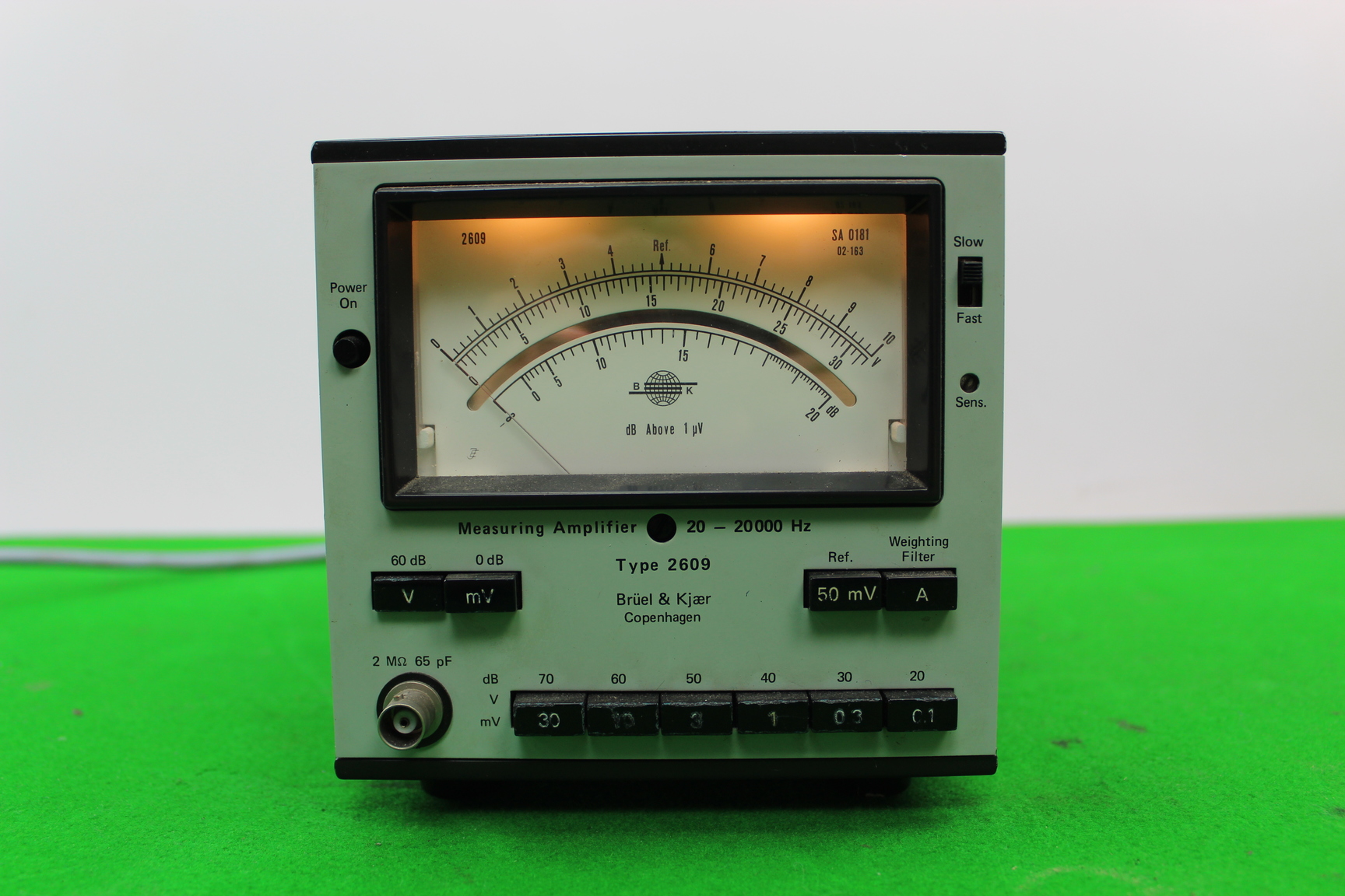 Image of Bruel & Kjaer Measuring Amplifier Type 2609 20-20000 Hz Audio Lab Equipment