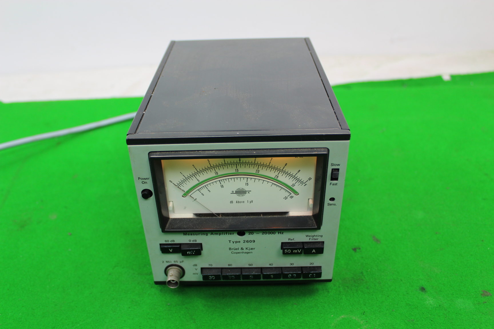 Image of Bruel & Kjaer Measuring Amplifier Type 2609 20-20000 Hz Audio Lab Equipment