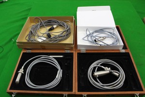 Thumbnail image of Lot of Bruel & Kjær Type 2615 Cathode Followers, 4144 Microphones, & Accessories