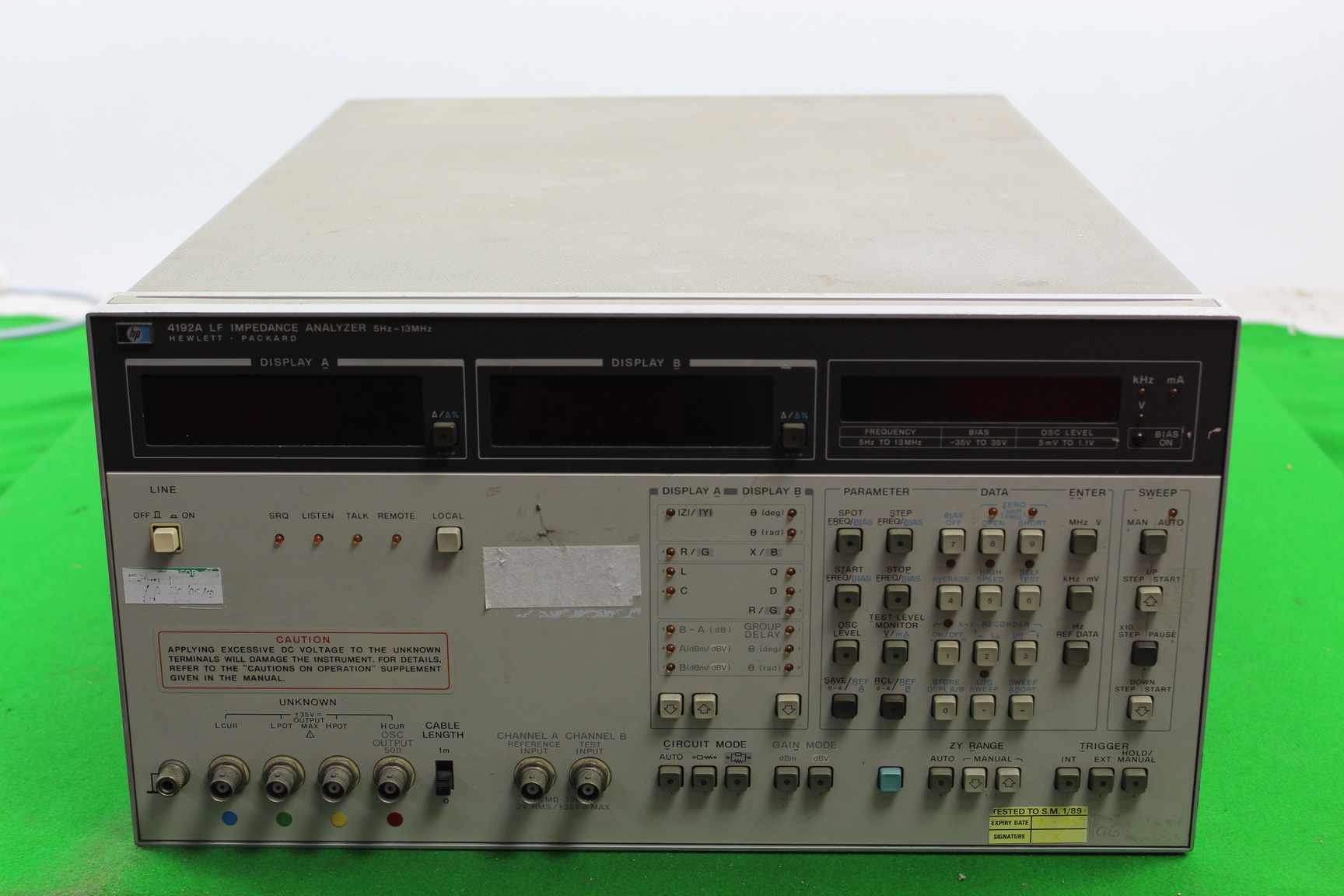 Image of HP 4192A LF Impedance Analyzer Faulty Parts Only 