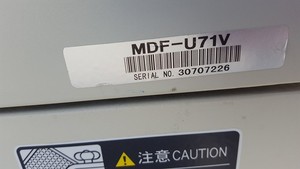 Thumbnail image of Sanyo Ultra Low Temperature Laboratory Freezer MDF-U71V (Sr No: 30707226)
