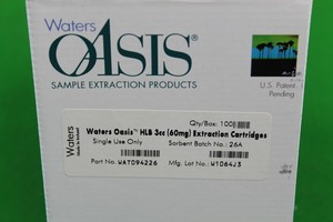Thumbnail image of Waters Oasis HLB 3cc 60mg Extraction Cartridges Box of 100 WAT094226 Laboratory