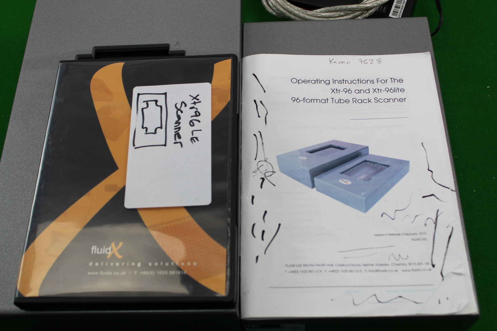 Image of FluidX XTR-96 Scanner Laboratory Equipment 2D Matrix Code Reader