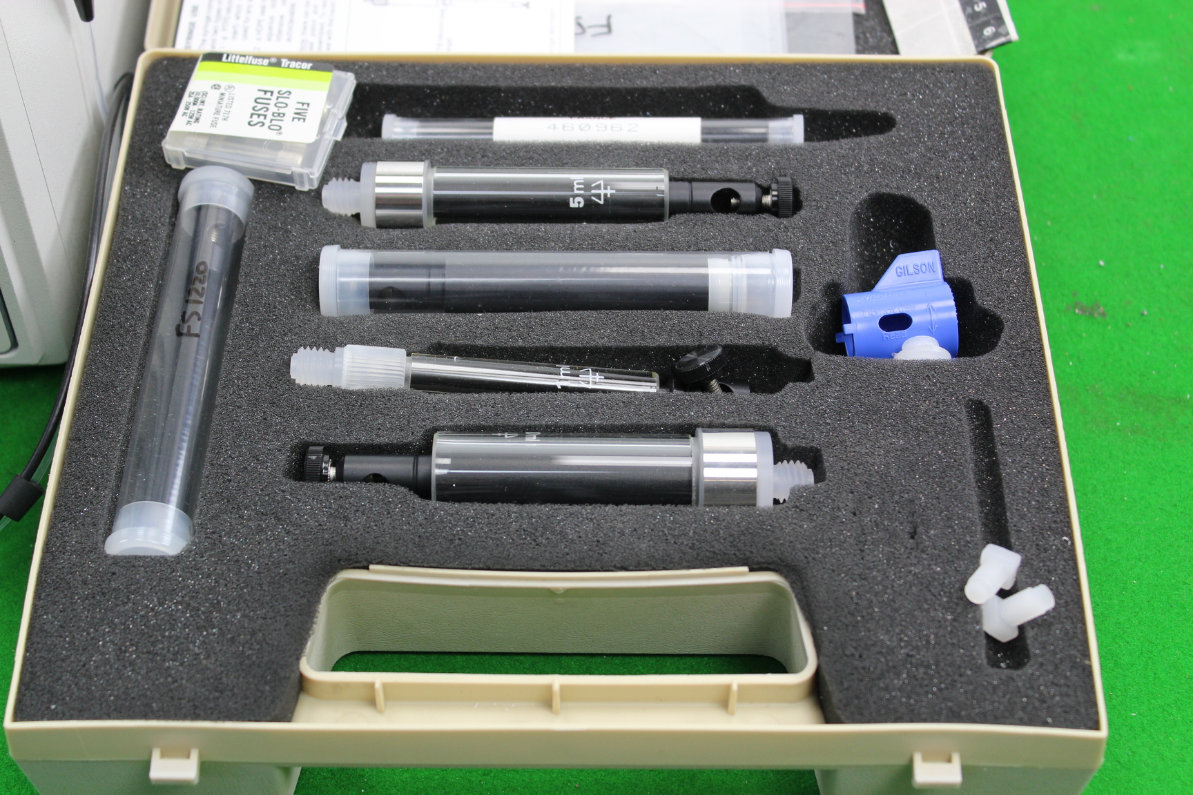 Image of Gilson 402 Dilutor with Controller, Needle and Spare Piston Needles Laboratory