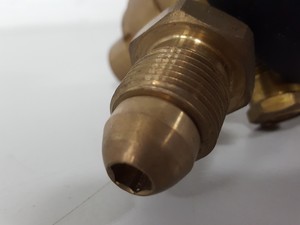Thumbnail image of Lot of 6 Gas Regulators Multi-Stage CO2 Helium Saffire Lab-Master Untested