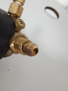 Thumbnail image of Lot of 6 Gas Regulators Multi-Stage CO2 Helium Saffire Lab-Master Untested