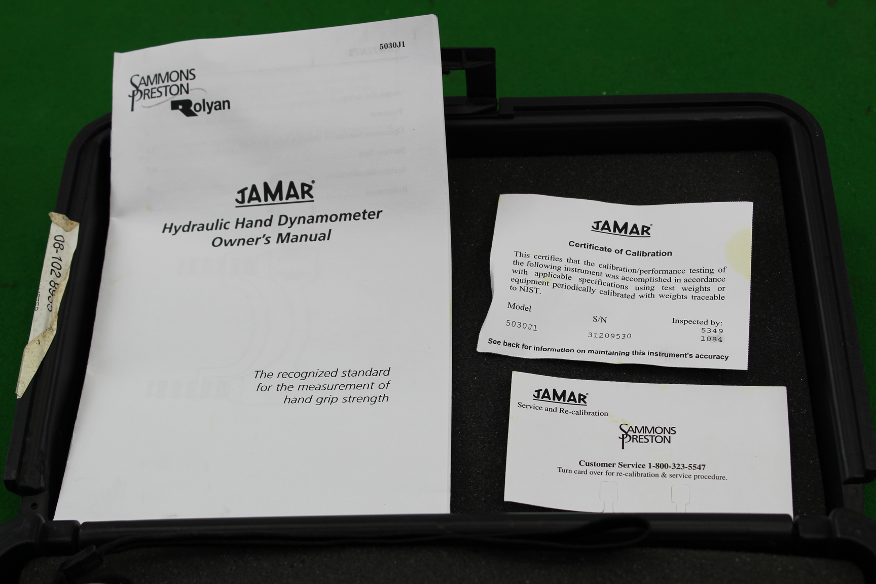 Image of Faulty Jamar Hydraulic Hand Dynamometer Grip Strength Medical Spares/Repair