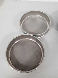 Thumbnail image of 4x Endecotts Laboratory Test Sieves 2x Brass 2x Stainless Steel 125 699 63 212