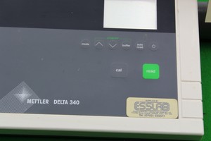 Thumbnail image of Mettler Toledo Delta 340 pH Meter Laboratory Analytic Data Controller with Stand