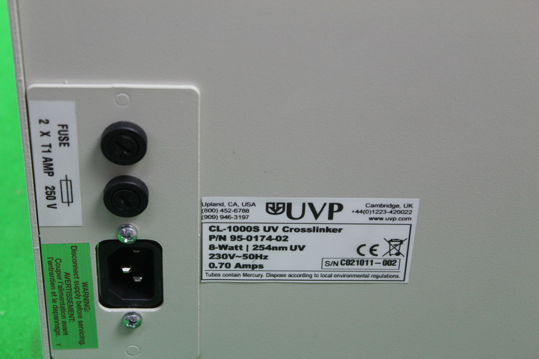 Image of UVP CL-1000 Ultraviolet Crosslinker UV Lab Laboratory Equipment