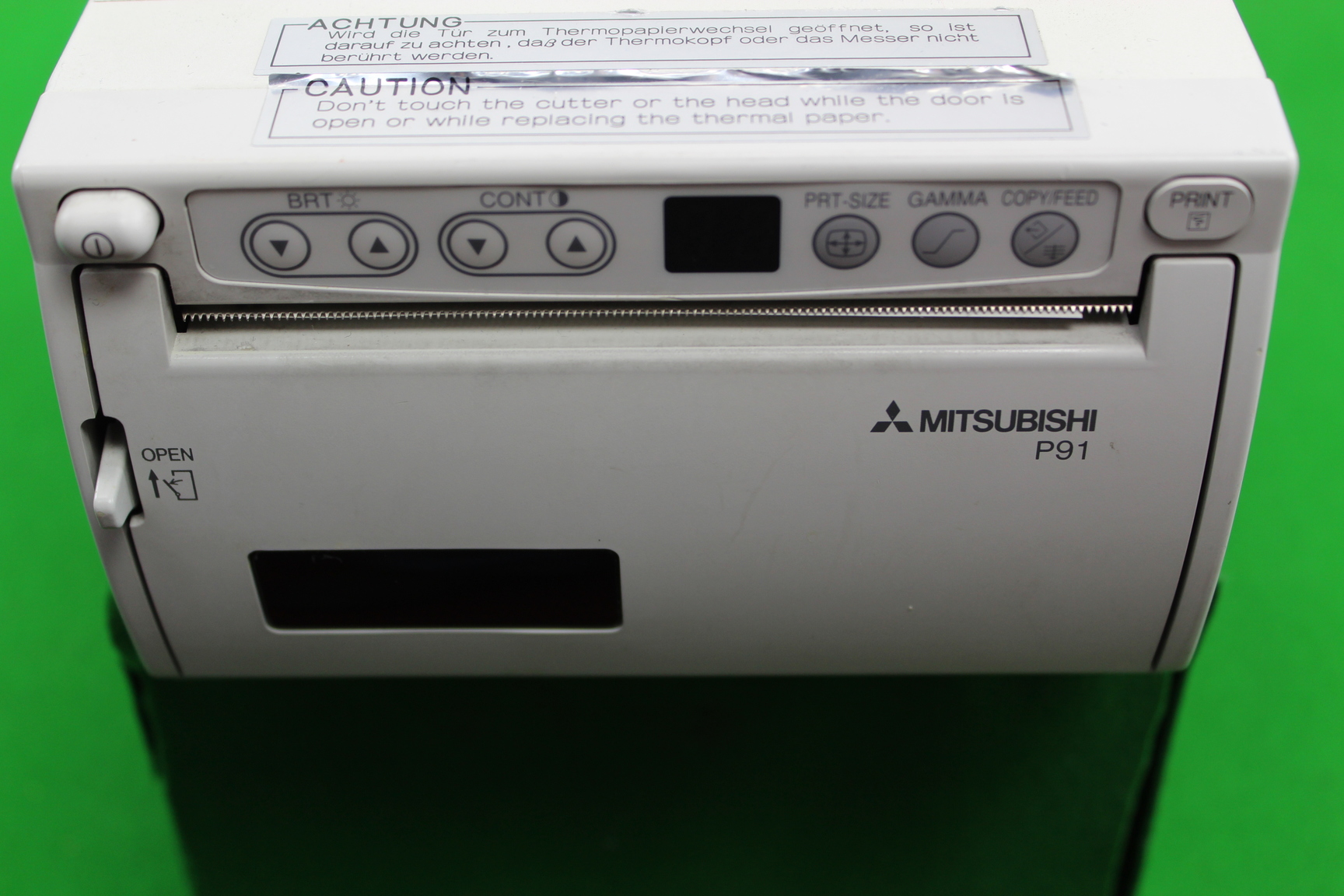 Image of Mitsubishi P91 Thermal Printer Medical Lab Ultrasound Monochrome - Spares/Repair