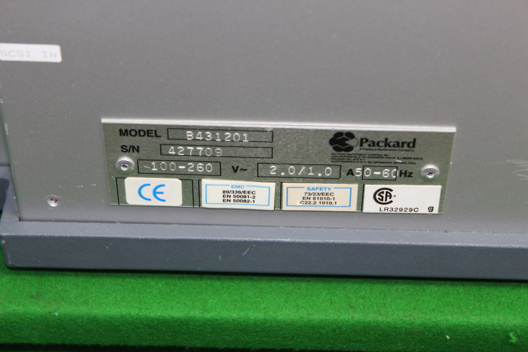 Image of Packard Cyclone Storage Phosphor Screen Model B431201
