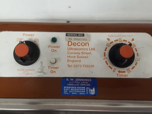 Thumbnail image of Decon FS200 Ultrasonic Bath Frequency Sweep Lab - Spares Repairs