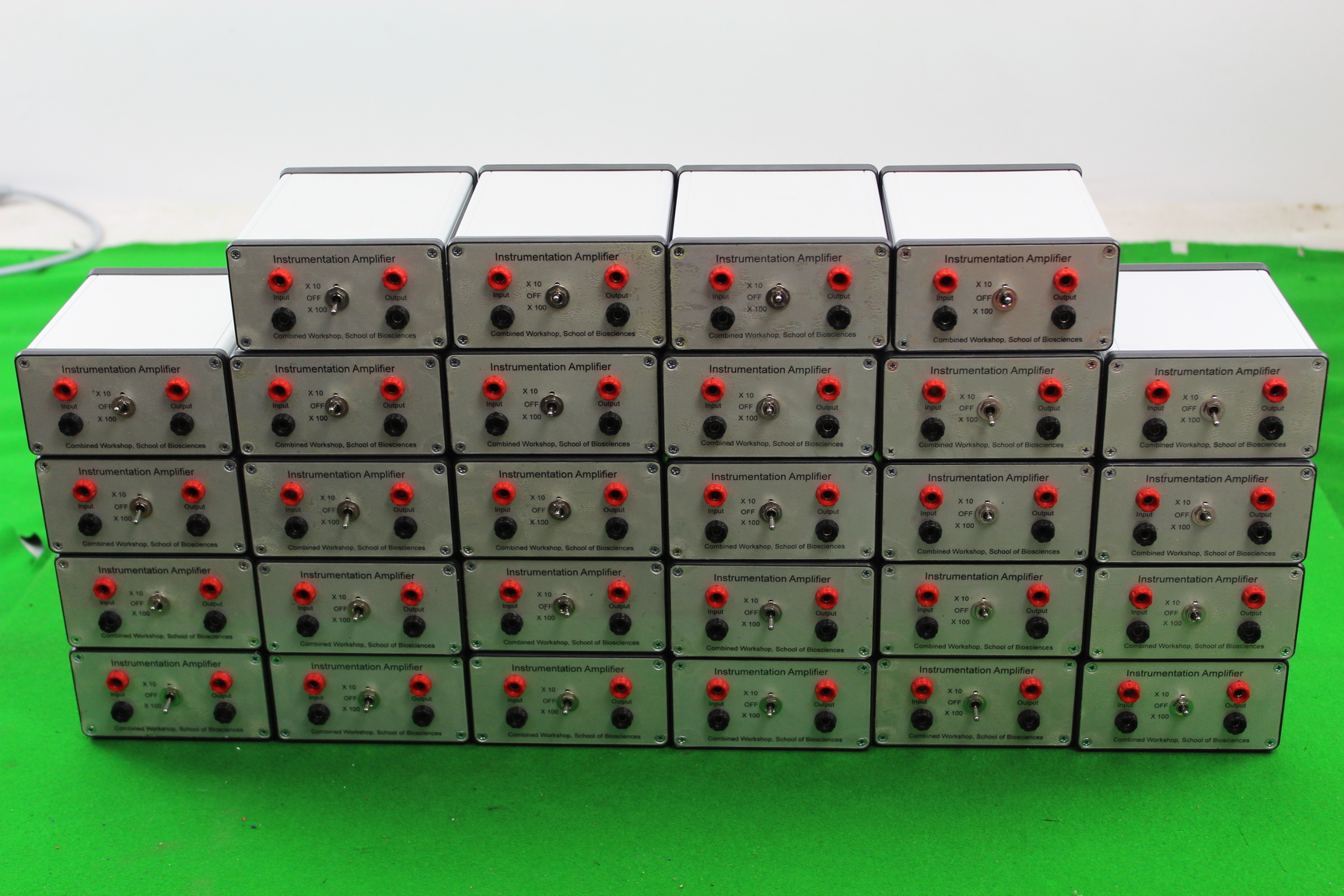 Image of Job Lot of 28 Instrumentation Amplifiers (9 volt battery powered) Lab Equipment