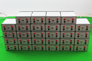 Thumbnail image of Job Lot of 28 Instrumentation Amplifiers (9 volt battery powered) Lab Equipment