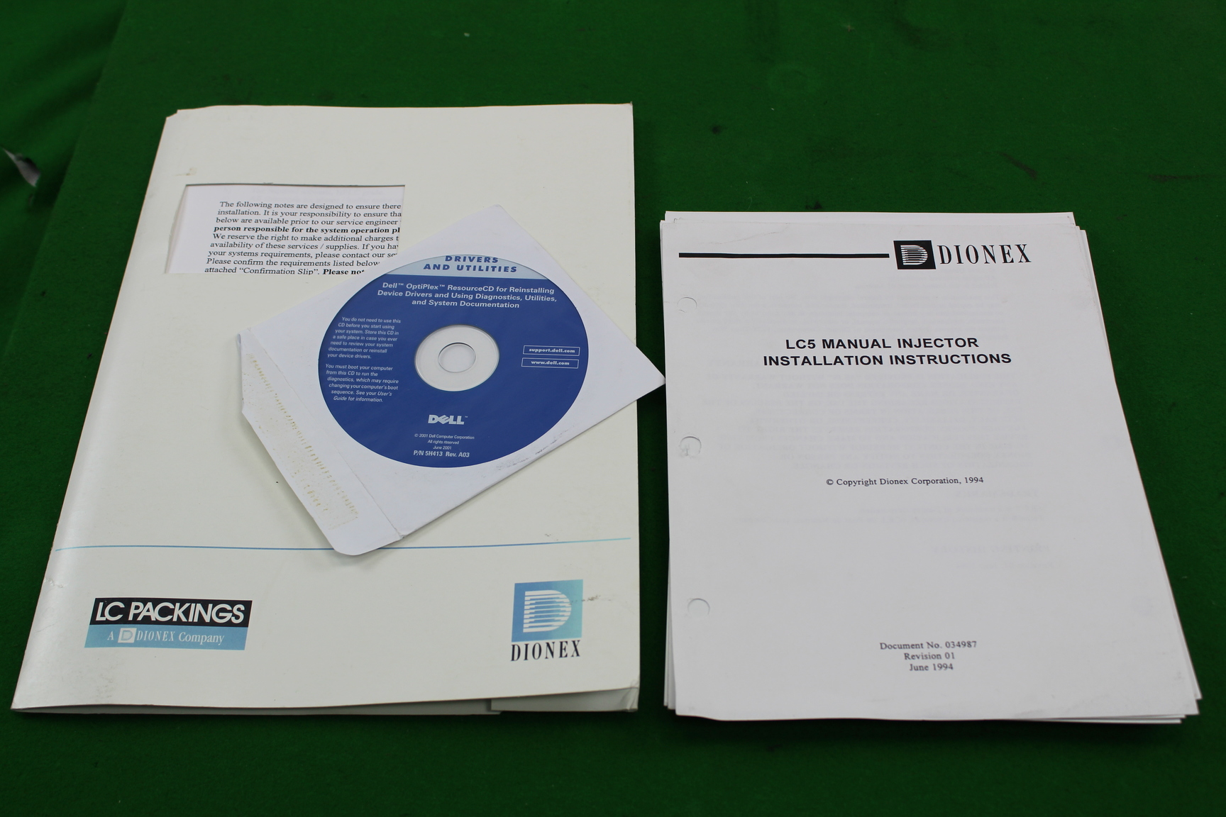 Image of Dionex Chromatography System UVD170S Detector GP50 Gradient Pump Chromeleon 6.30