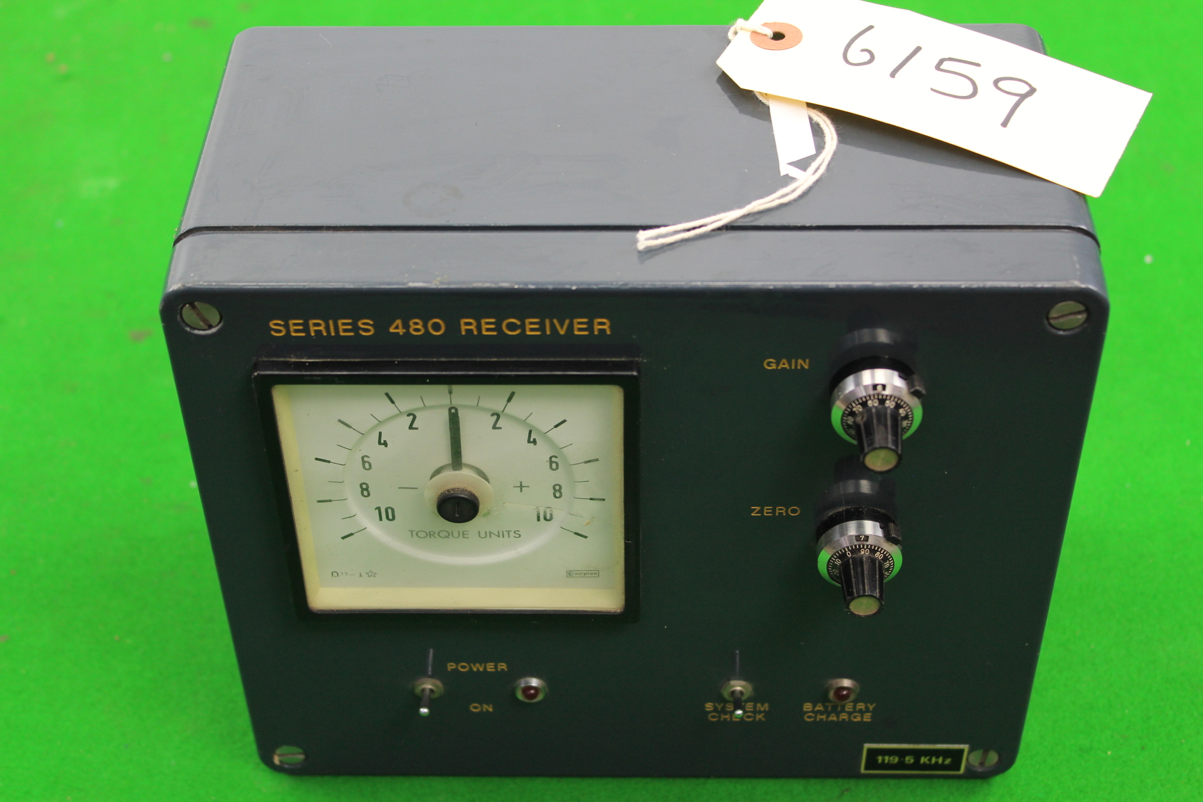 Image of Vintage Crompton Series 480 Receiver 240V Lab Equipment