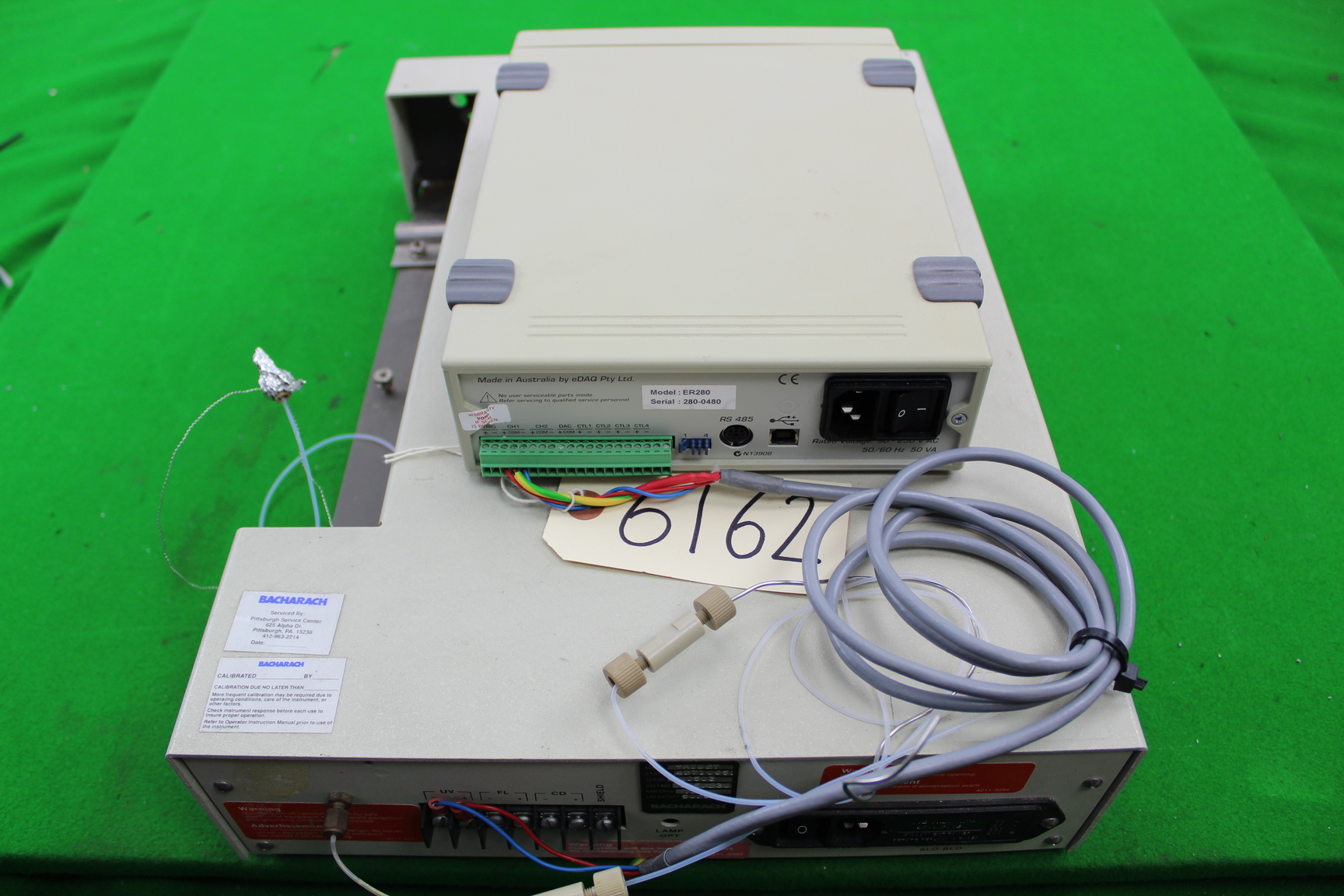 Image of Bacharach Coleman Tri Det + PowerChrom ER280 Chromatography Fluorescence Lab