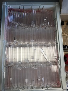 Thumbnail image of Job Lot Of Laboratory Glassware For Labs, Schools Pyrex Eppendorf Tubes Flasks