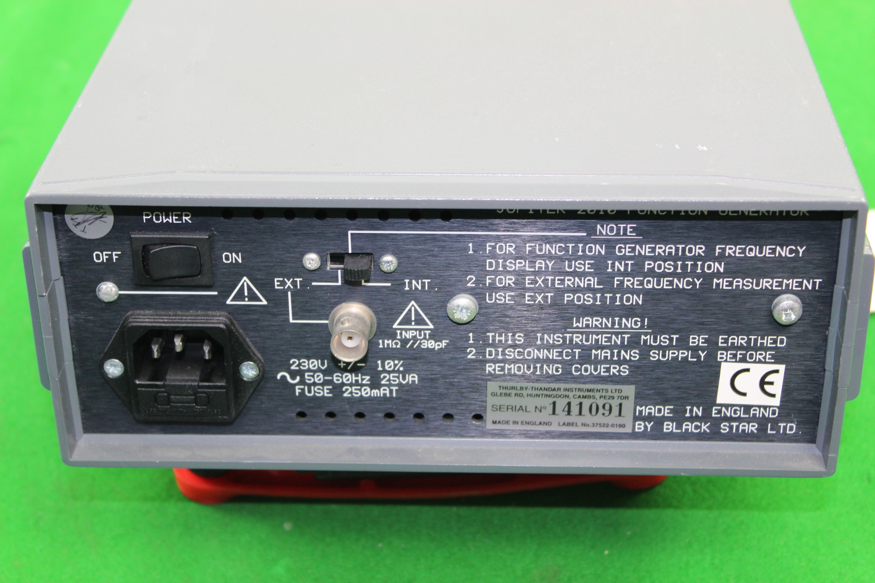 Image of Black Star Jupiter 2010 Function Generator, Electrical Lab Test Equipment 