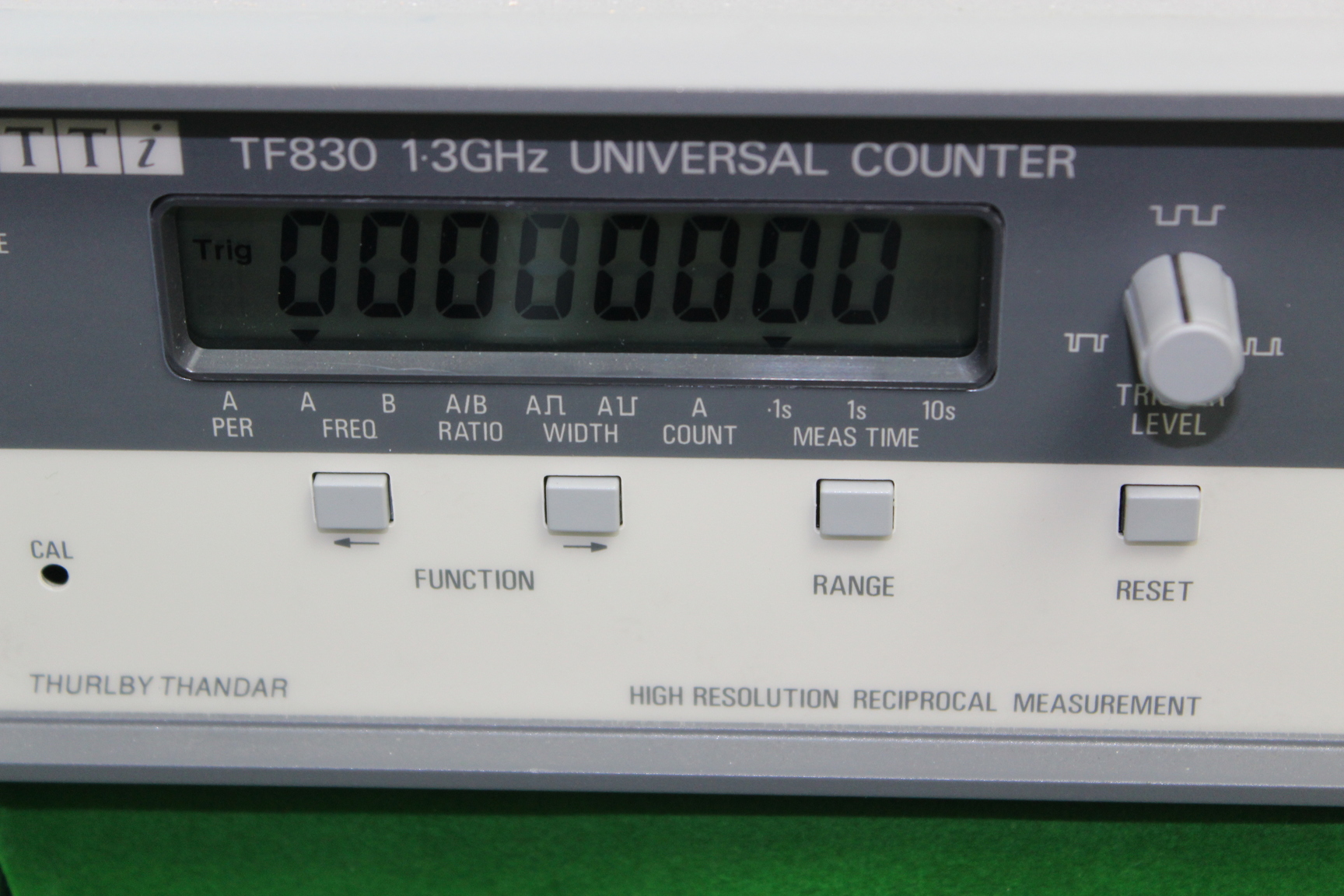 Image of Thurlby-Thandar TF830 1.3GHz Frequency Counter/Timer Mains / Battery Electrical