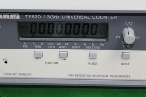 Thumbnail image of Thurlby-Thandar TF830 1.3GHz Frequency Counter/Timer Mains / Battery Electrical