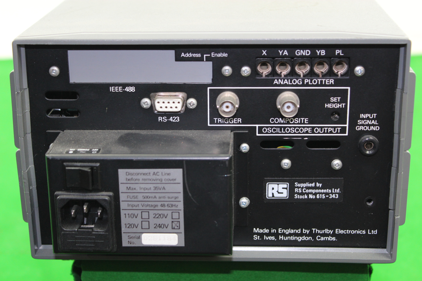 Image of Thurlby DSA524 Digital Storage Adaptor Electrical Test Equipment