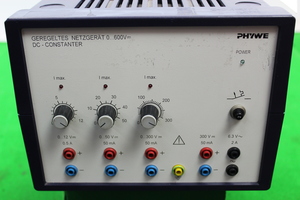 Thumbnail image of Phywe DC - Constanter Power Supply Electrical Lab Equipment