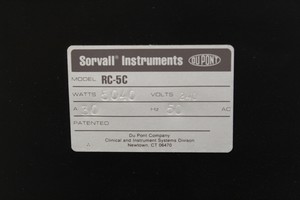 Thumbnail image of Sorvall Instruments DuPont RC-5C Refrigerated Superspeed UltraCentrifuge