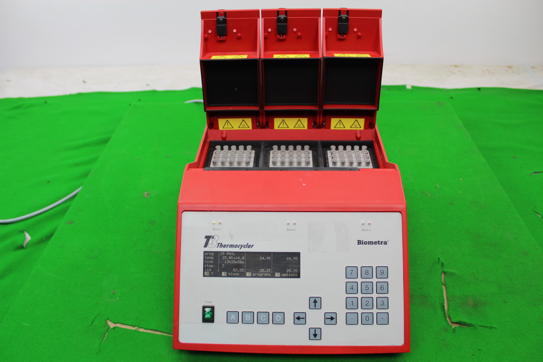 Image of Biometra T3 Thermocycler Triple Block Laboratory PCR Thermal Cycler