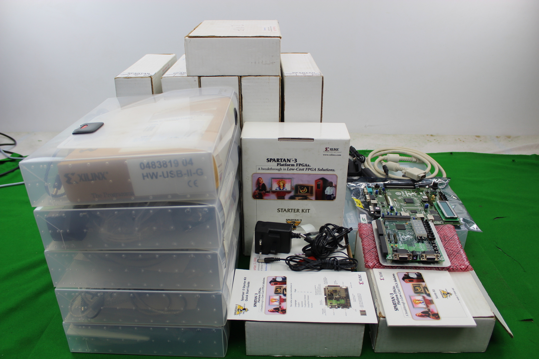 Image of Job lot of Xilinx Spartan-3 Starter Boards Digilent Issi Development Kit