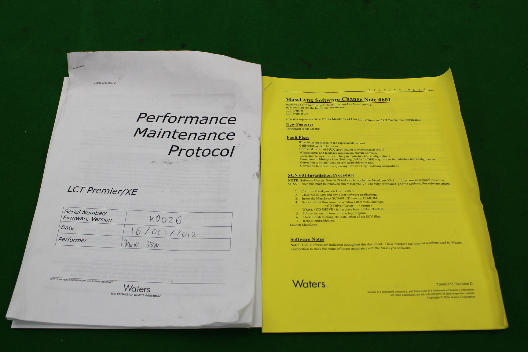 Image of Waters MassLynx Software Key Disks Micromass LCT Premiere XE
