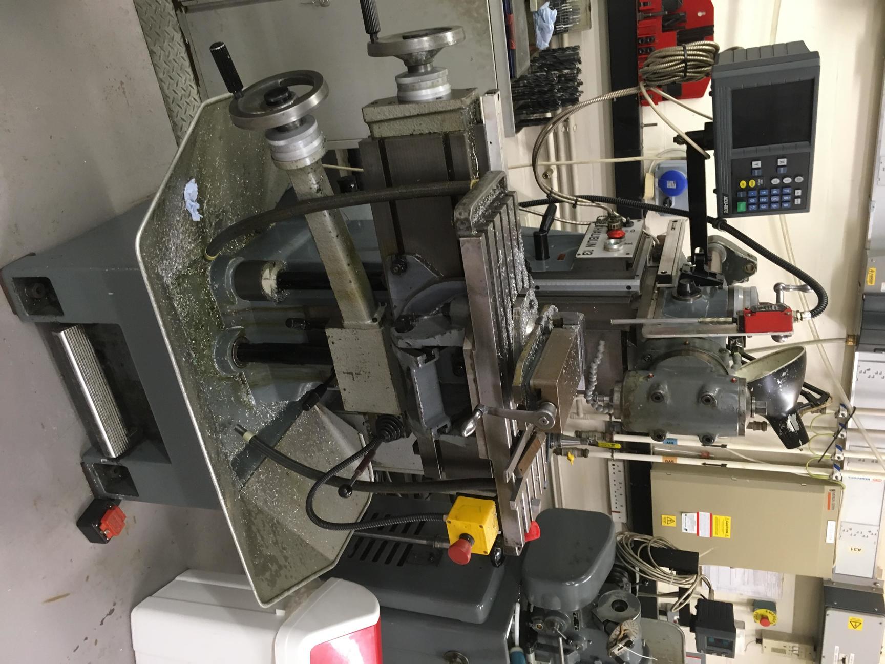 Image of Schaublin 13 Milling Machine Universal High-Precision Acu-rite Tool Industrial 