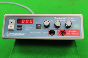 Thumbnail image of Stratagene FeatherVolt 3000 Electrophoresis Lab Power Supply