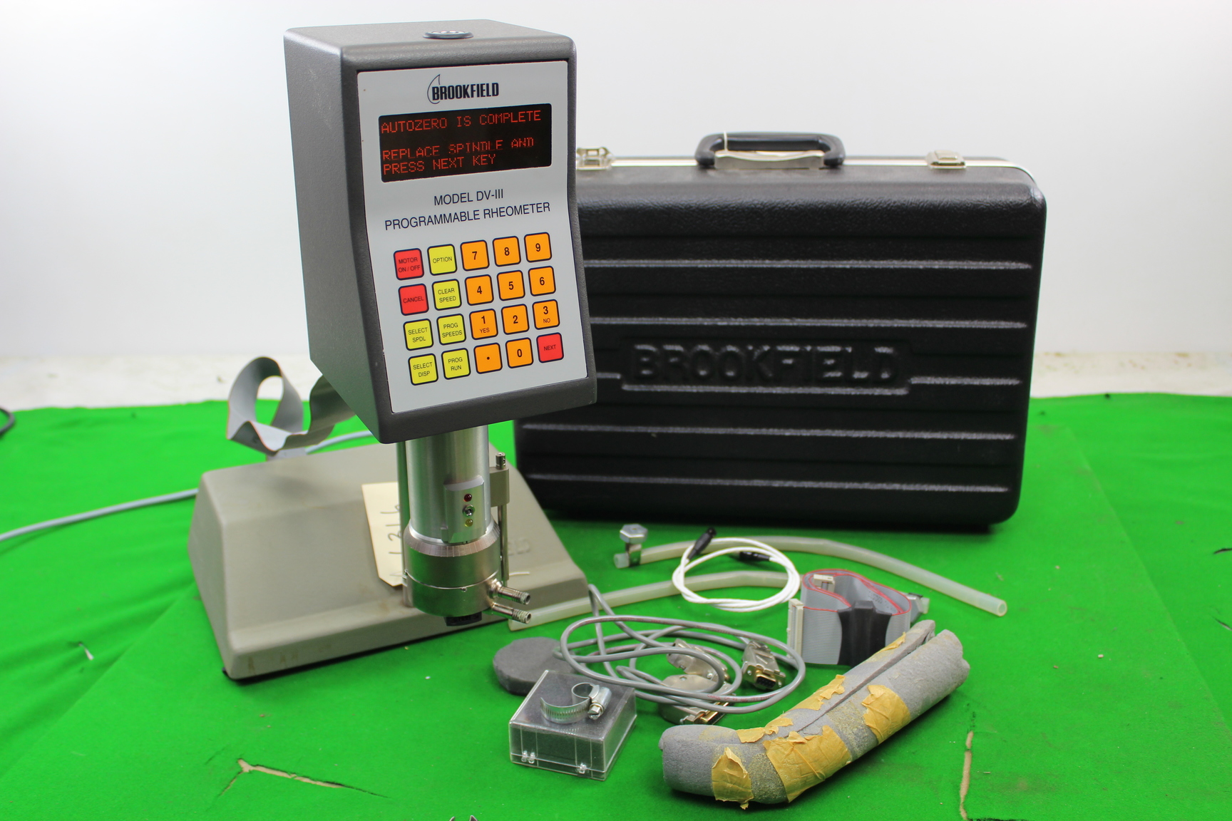 Brookfield DVIII Programmable Rheometer w/ Stand & Case