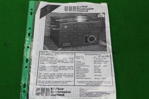 Thumbnail image of Walker Electronics Ltd 80H Ultrasonic Cleaner 8.5L 420W 3-30 mins timer 