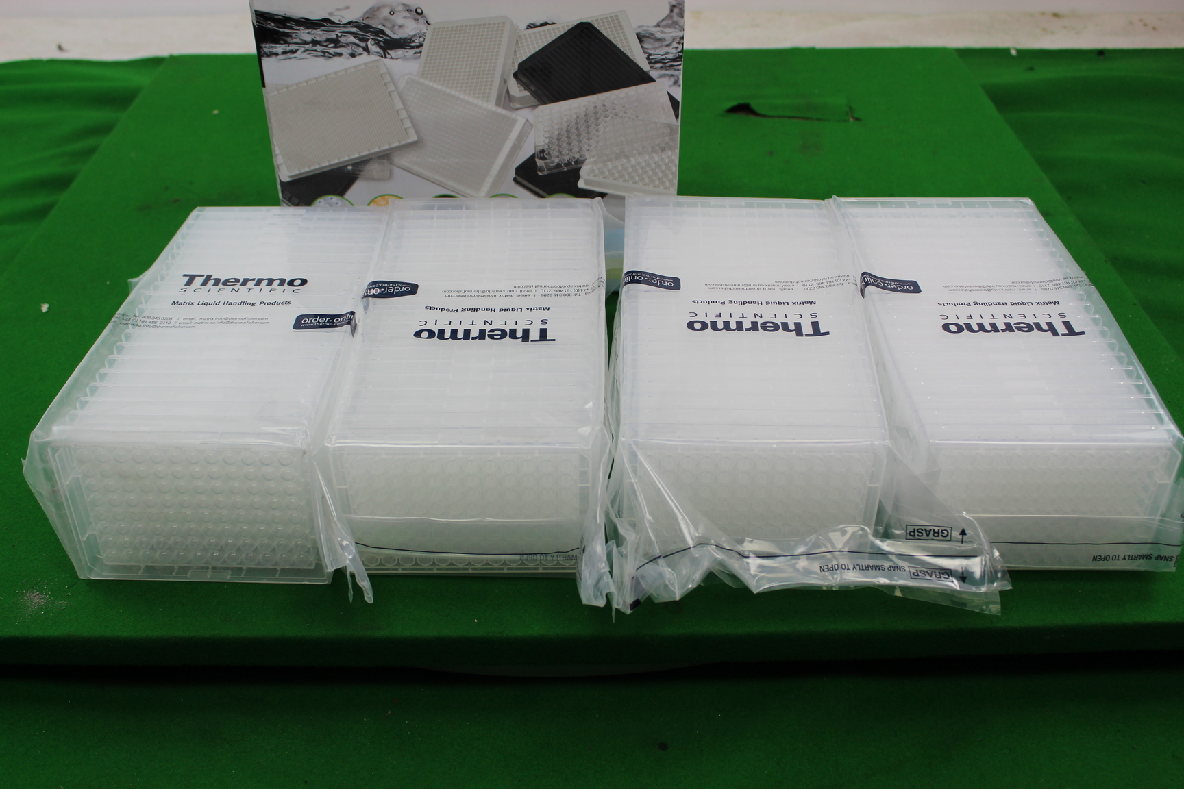 Image of Thermo Scientific Matrix 96-well Microplates PP U-bottom 80 Plates/Case 4917
