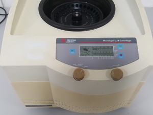 Thumbnail image of Beckman Coulter Microfuge 22R Benchtop Refrigerating Centrifuge Lab Medical