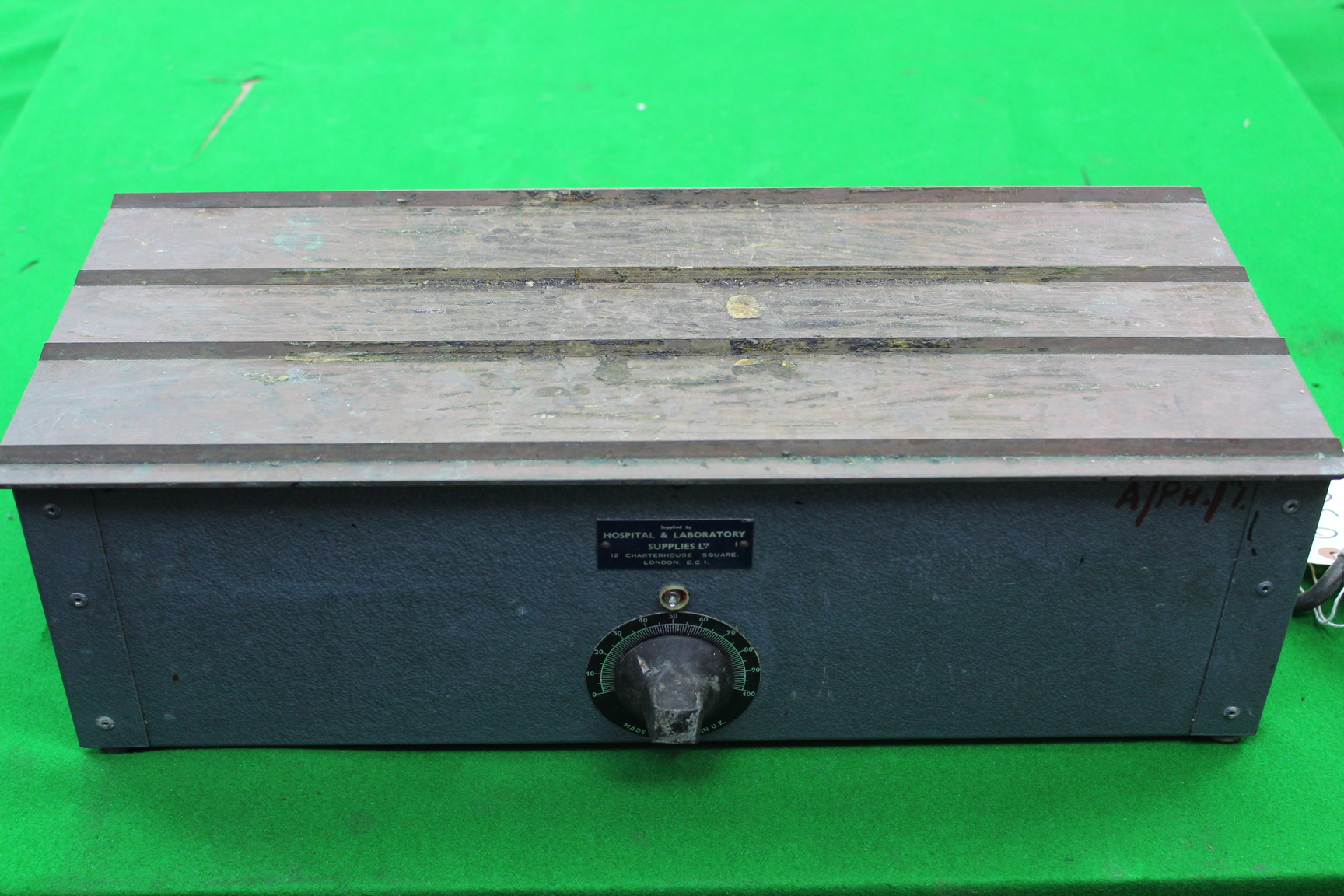 Image of Heavy Duty Vintage Laboratory Hotplate by Hospital & Laboratory Supplies Ltd
