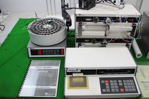 Thumbnail image of Pharmacia Biotech LKB HPLC Pumps Controller UV FRAC Laboratory Set-up Equipment