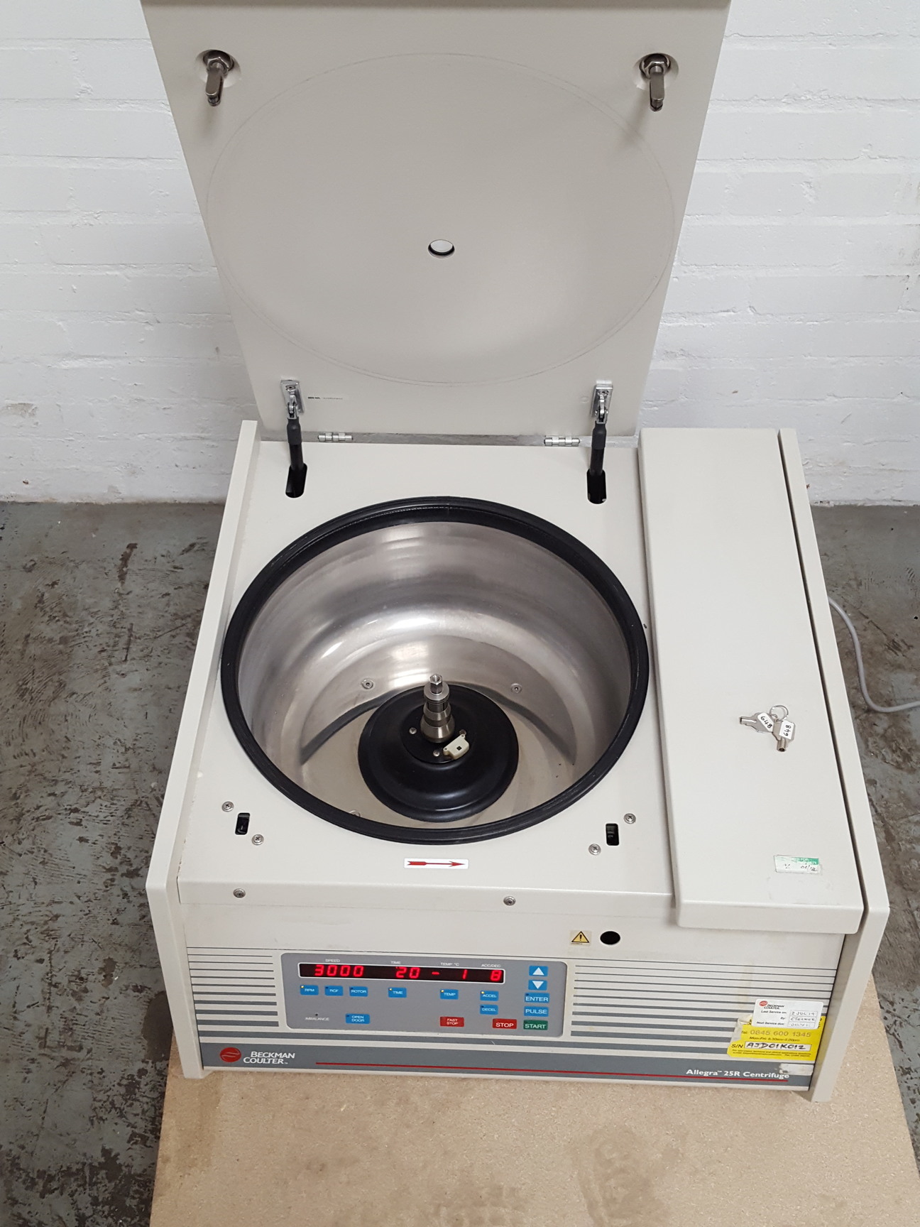 Image of Beckman Coulter Allegra 25R Benchtop Centrifuge Refrigerated
